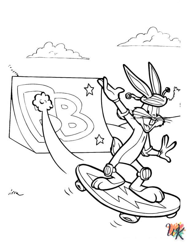 Disegni da Colorare Bugs Bunny 37