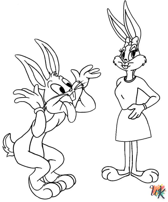 Disegni da Colorare Bugs Bunny 38