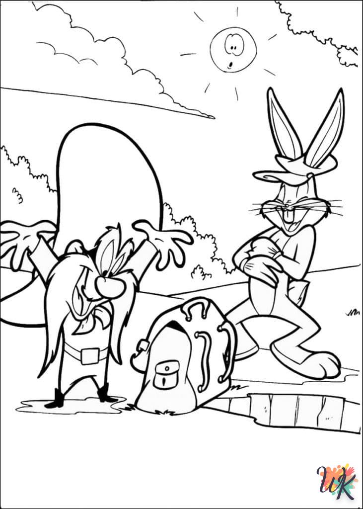 Disegni da Colorare Bugs Bunny 40