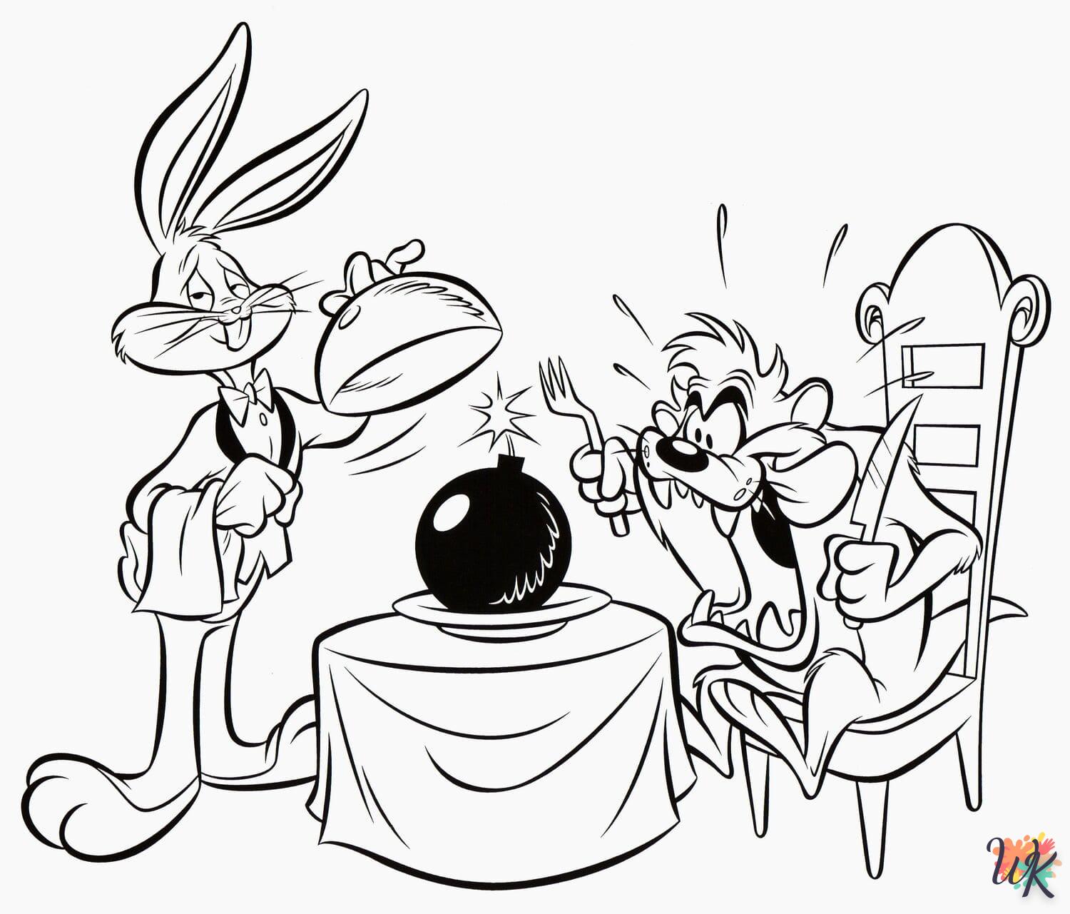 Disegni da Colorare Bugs Bunny 47