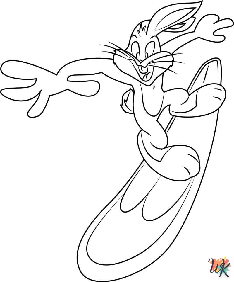 Disegni da Colorare Bugs Bunny 53