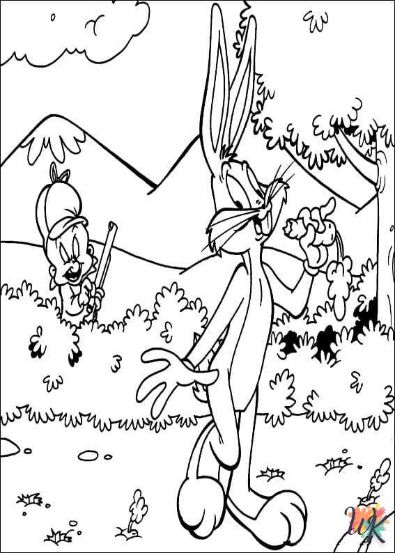 Disegni da Colorare Bugs Bunny 54