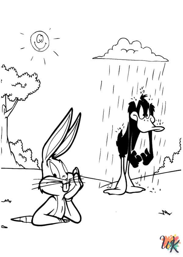 Disegni da Colorare Bugs Bunny 55