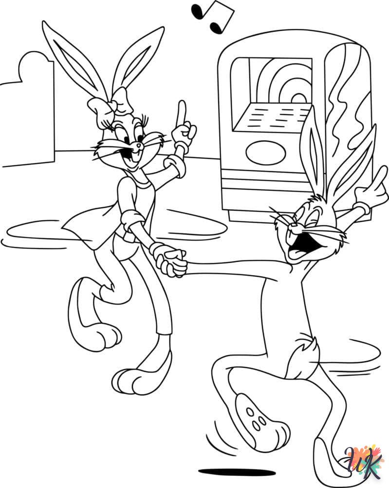 Disegni da Colorare Bugs Bunny 77