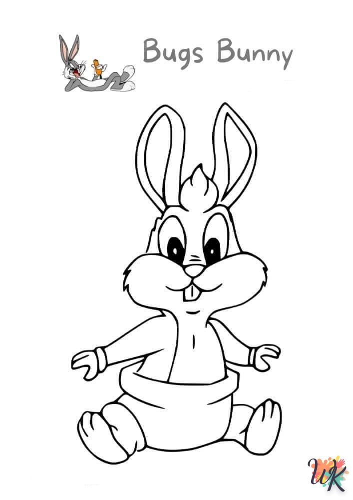 Disegni da Colorare Bugs Bunny 95