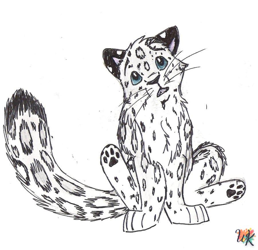 Disegni da Colorare Leopardo 22