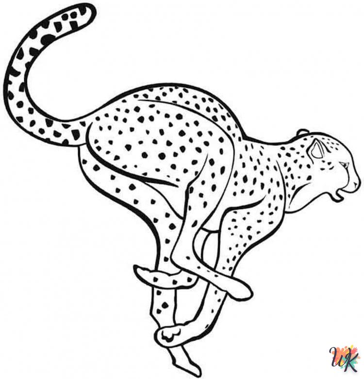 Disegni da Colorare Leopardo 60