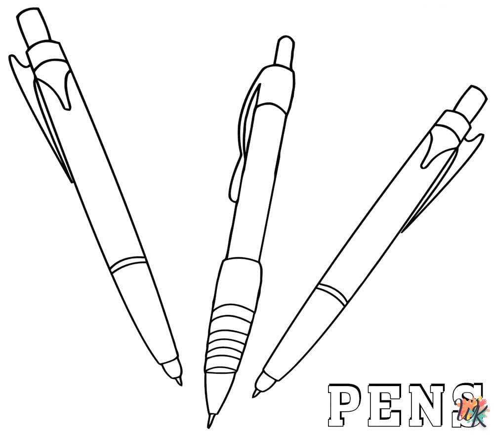 Disegni da Colorare Penna 34