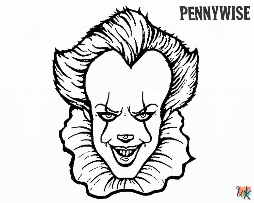 Disegni da Colorare Pennywise 54