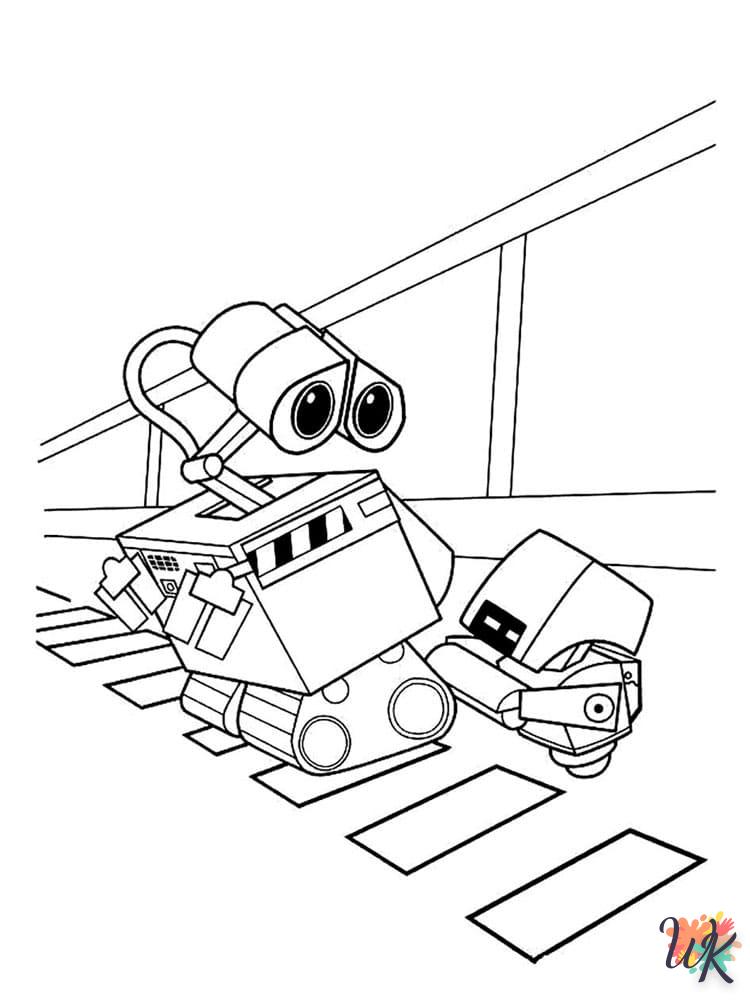Disegni da Colorare WALL E 30