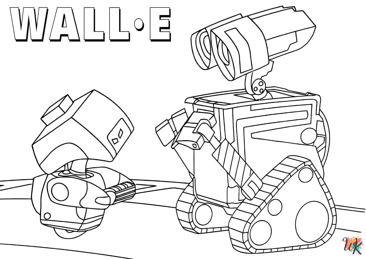 Disegni da Colorare WALL E 40