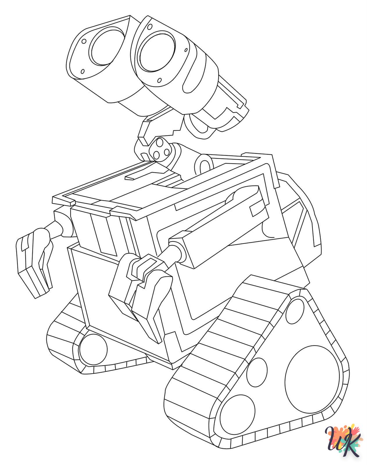 Disegni da Colorare WALL E 50
