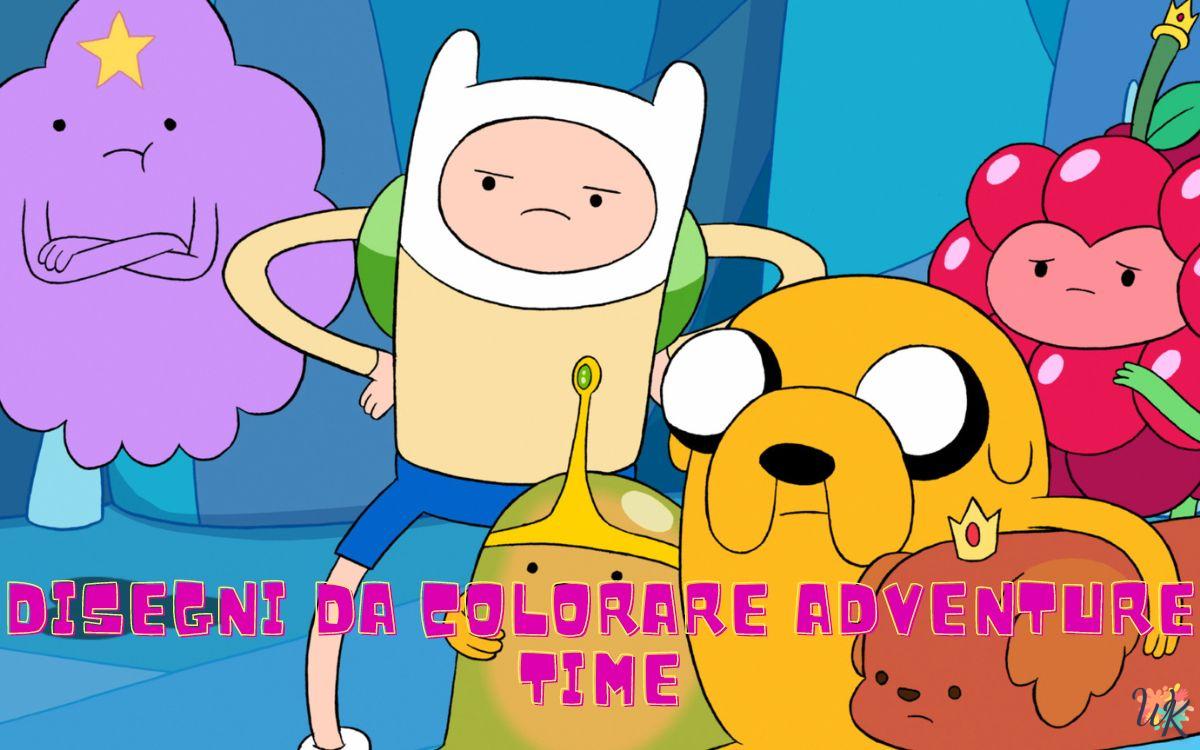 Adventure Time 1 Disegni da colorare Adventure Time