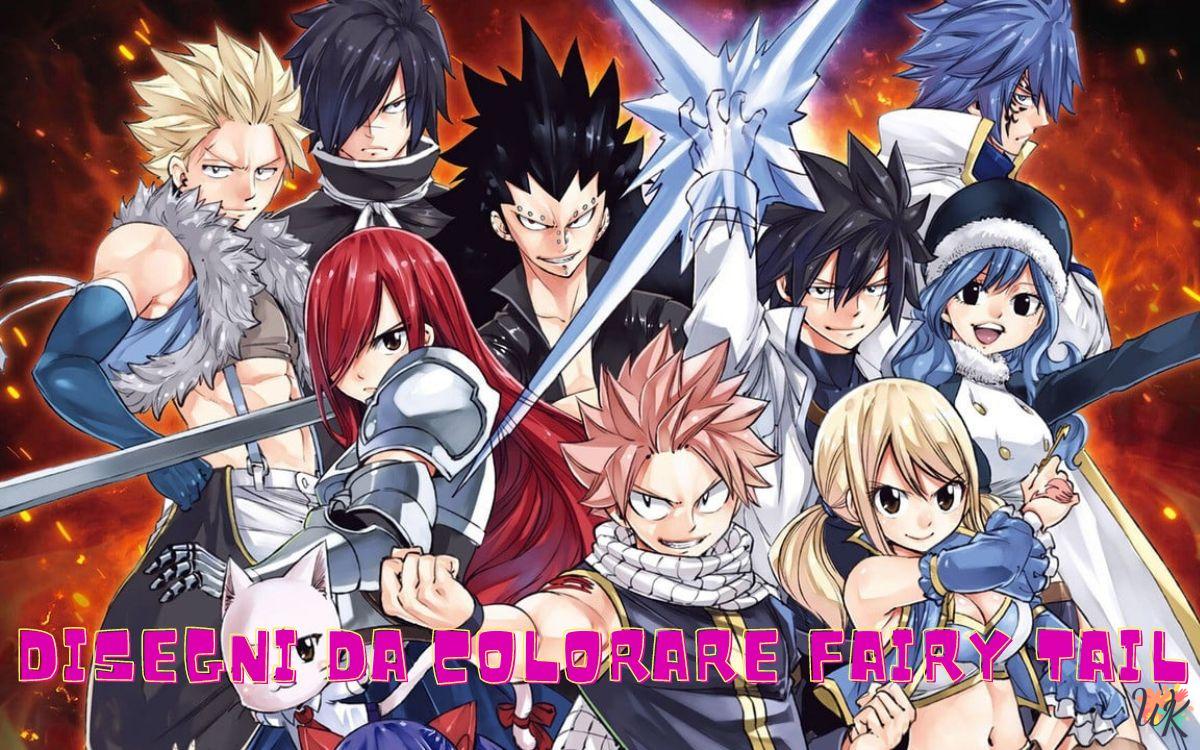 Fairy Tail 1 Disegni da colorare Fairy Tail