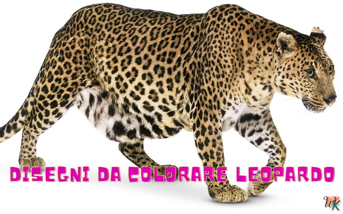 Disegni da colorare Leopardo