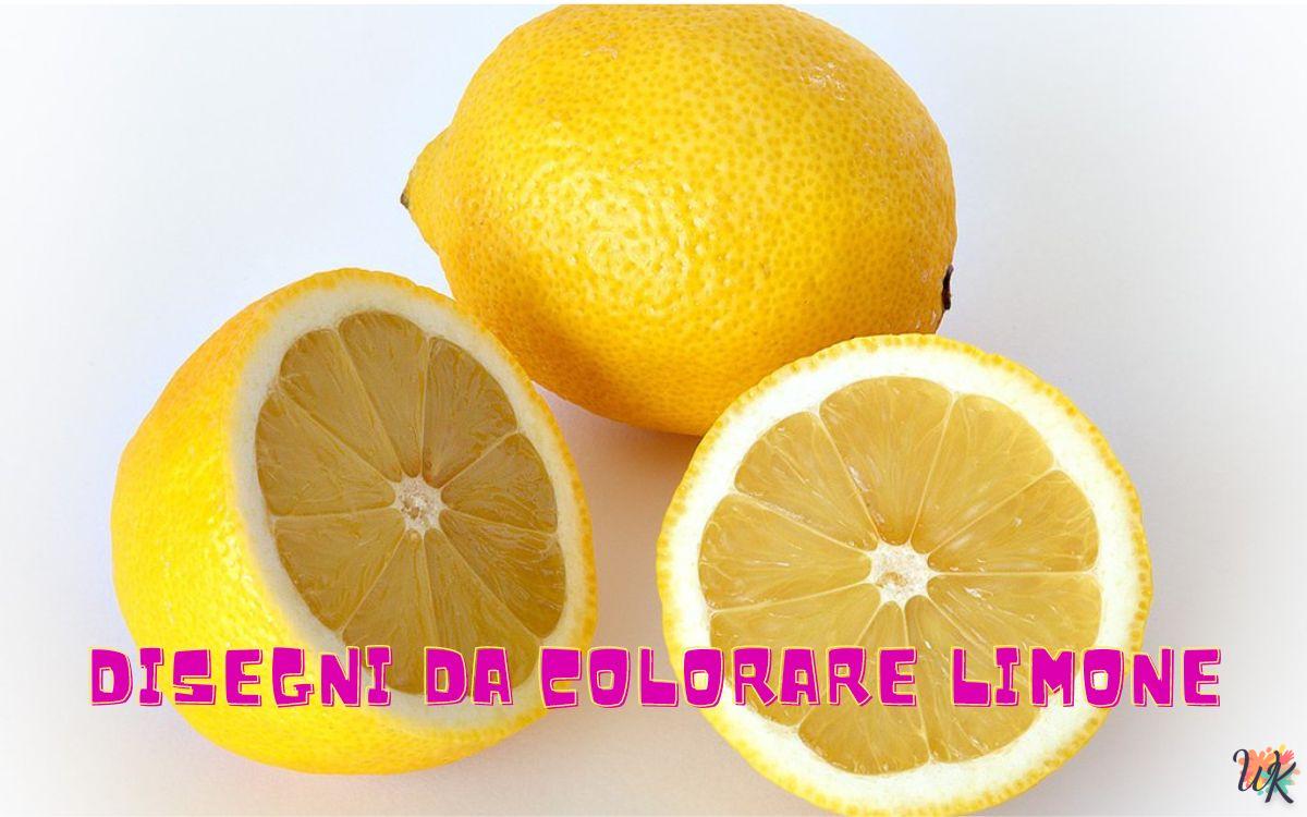 Limone 1 Disegni da colorare Limone