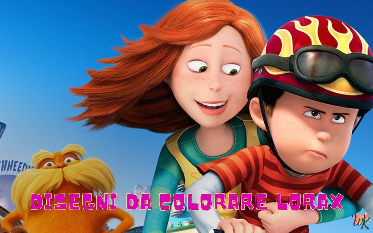 Lorax 1 Disegni da colorare Lorax
