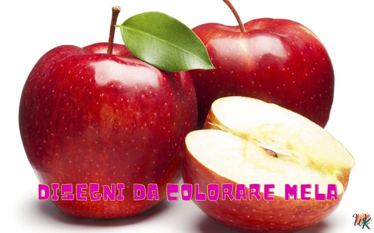 Mela 1 Disegni da colorare Mela