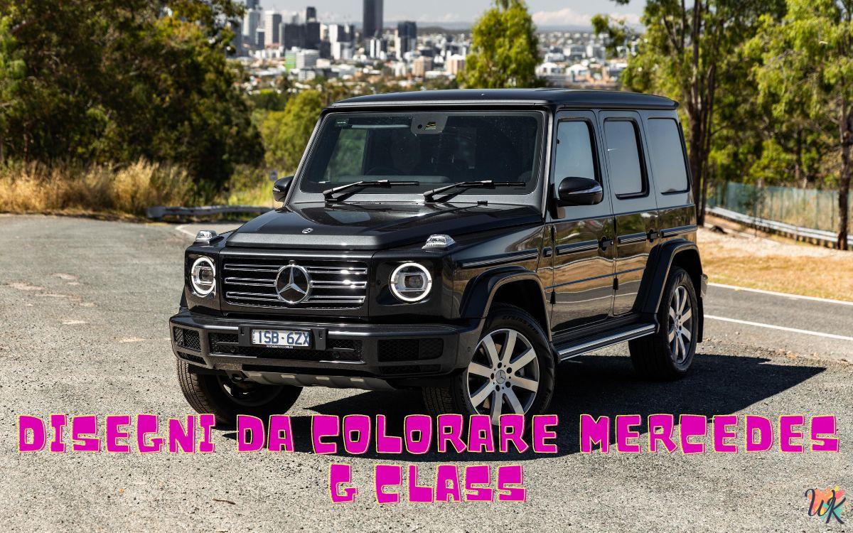 Mercedes G Class 1 Disegni da colorare Mercedes G Class