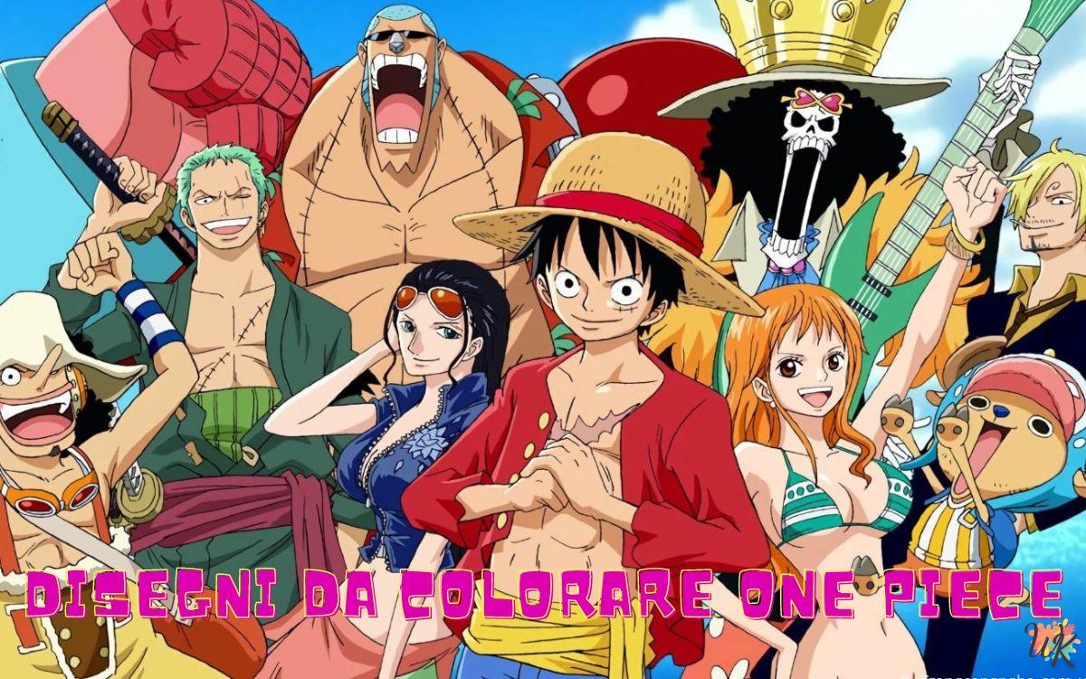 One Piece 1 Disegni da colorare One Piece