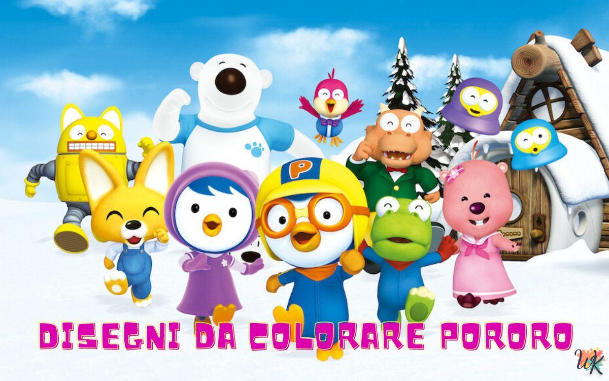 Pororo 1 Disegni da colorare Pororo