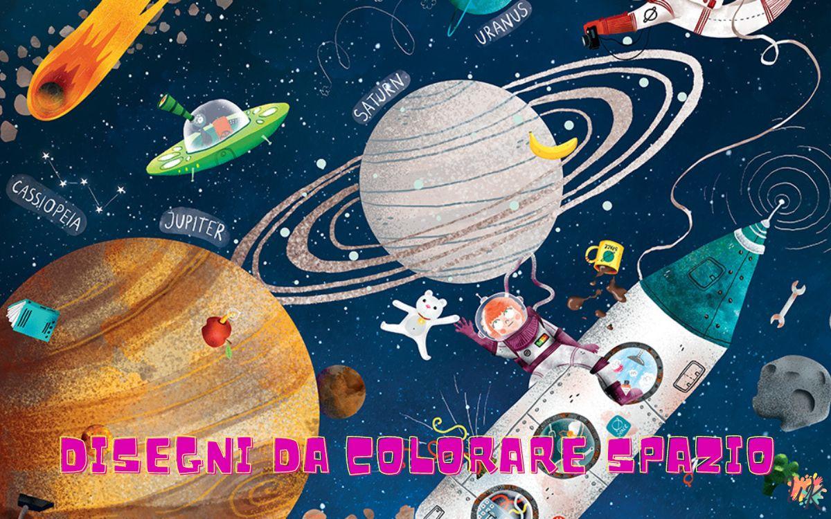 Spazio 1 Disegni da colorare Spazio