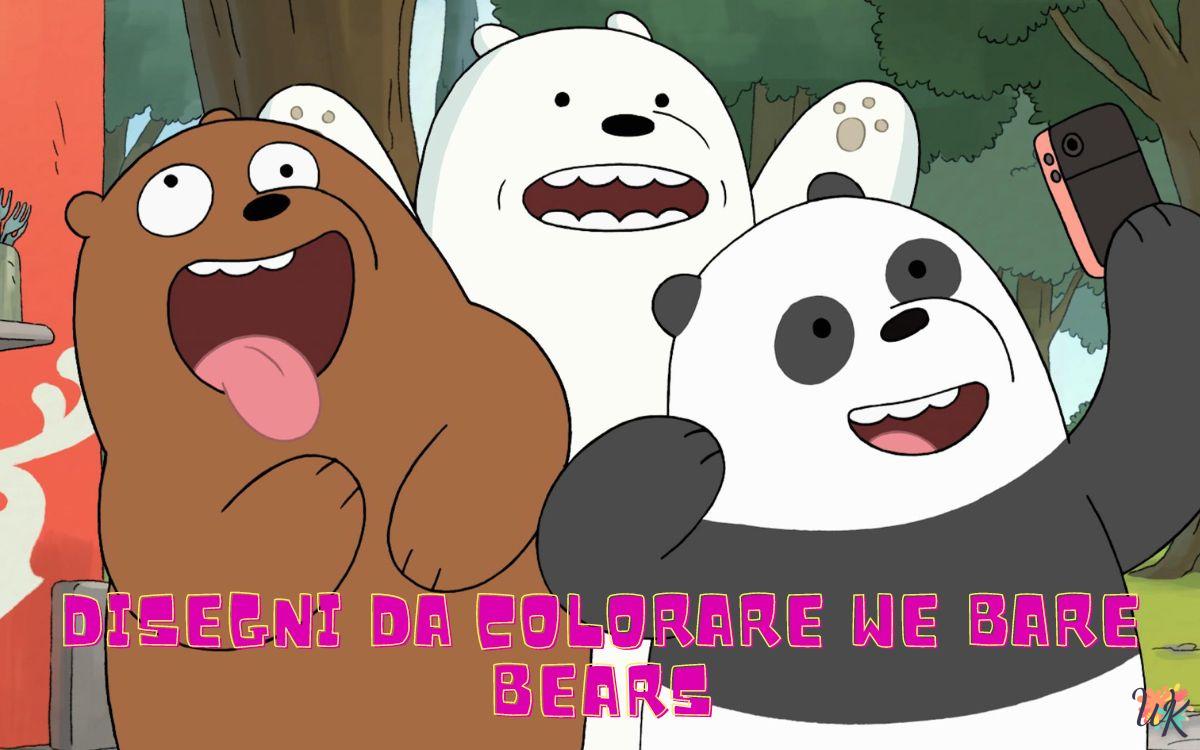 We Bare Bears 1 Disegni da colorare We Bare Bears