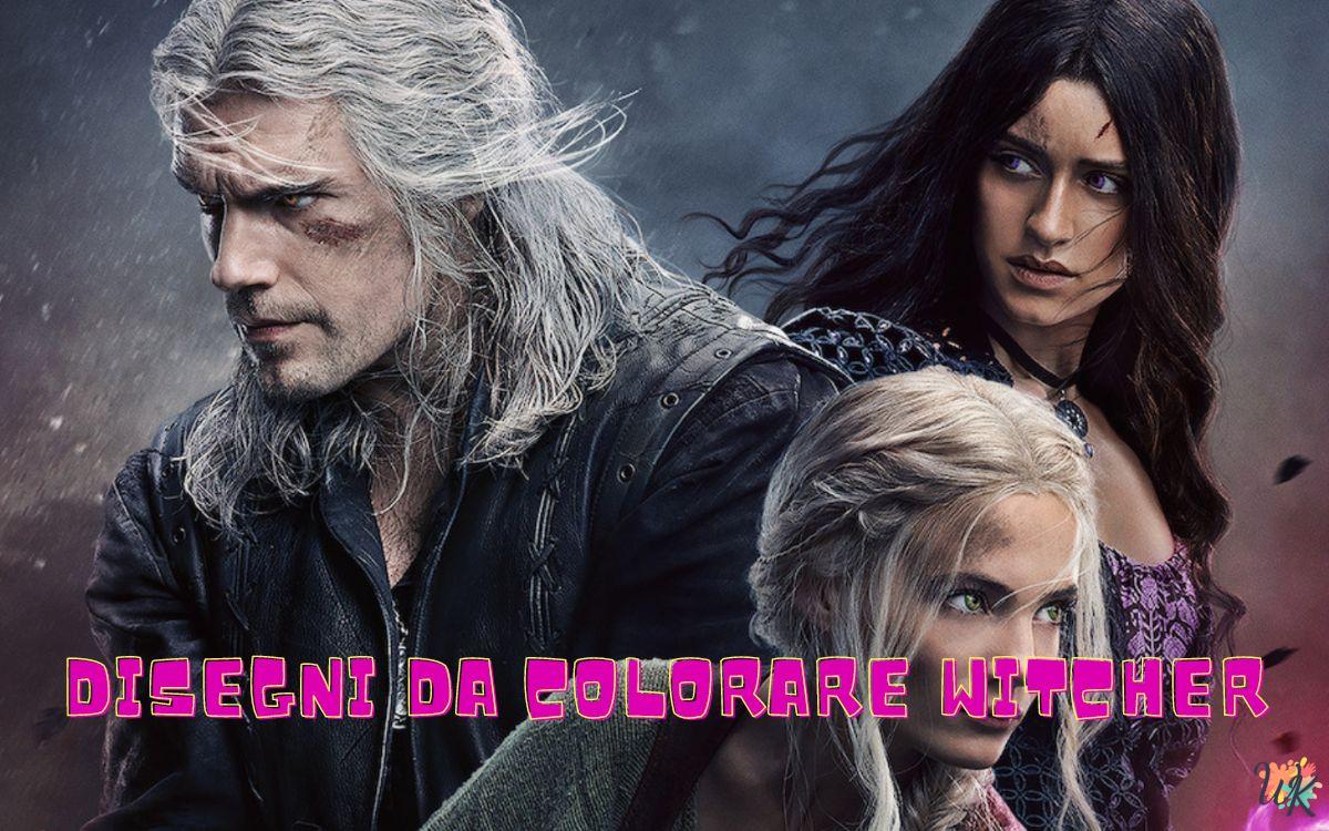 The Witcher 1 Disegni da colorare The Witcher
