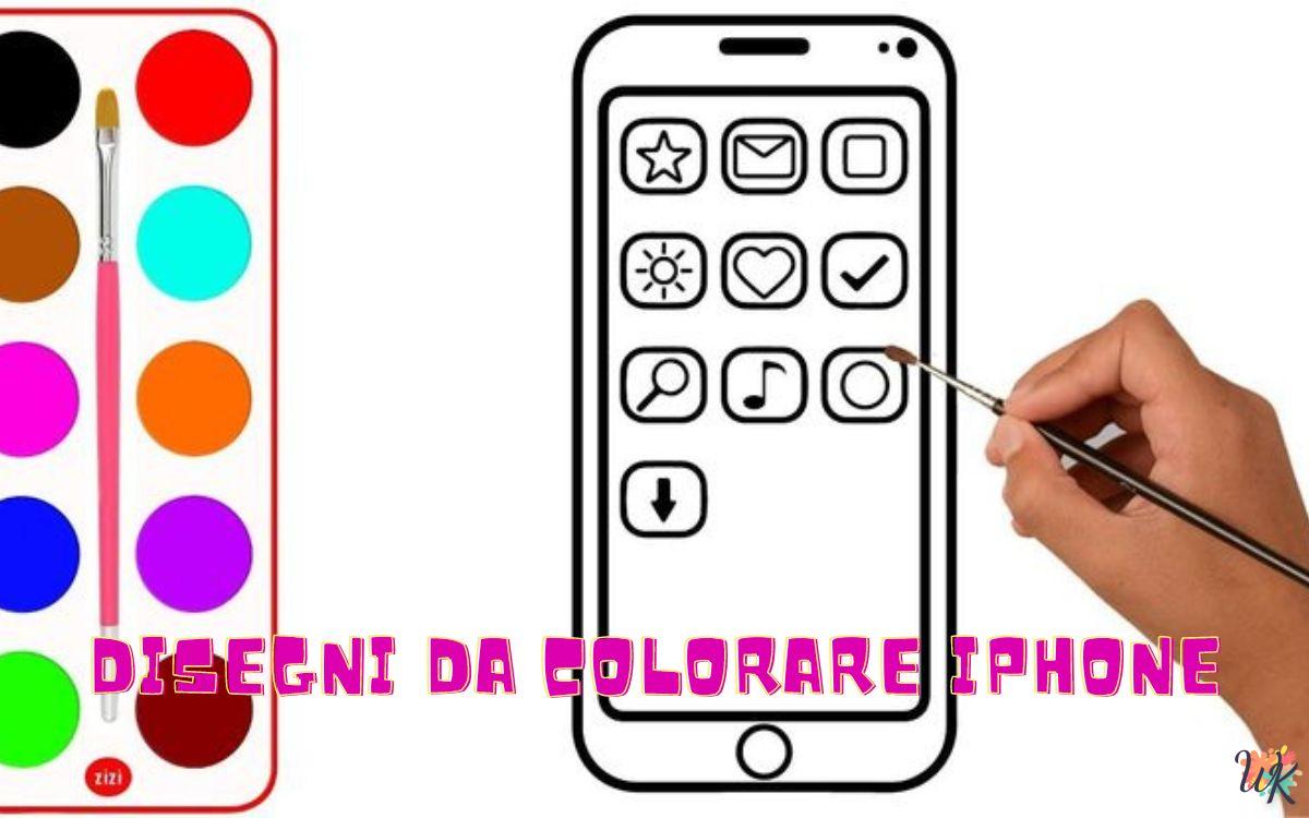 Disegni da colorare iPhone