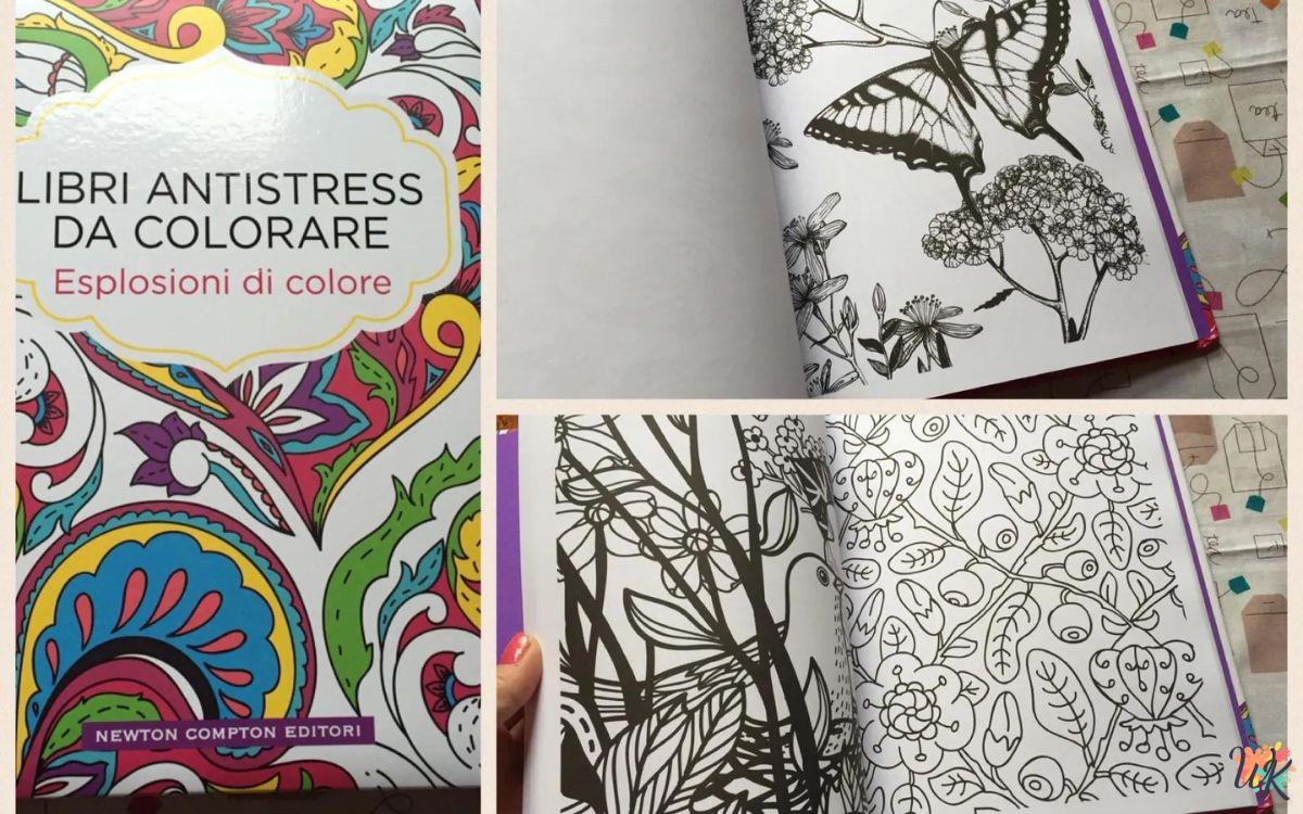 24 libri da colorare per adulti contro lo stress al ritorno al lavoro