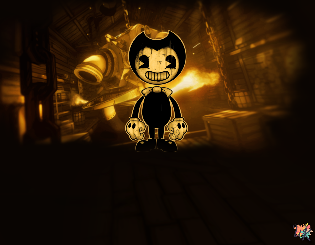 Bendy 1 Disegni da colorare Bendy