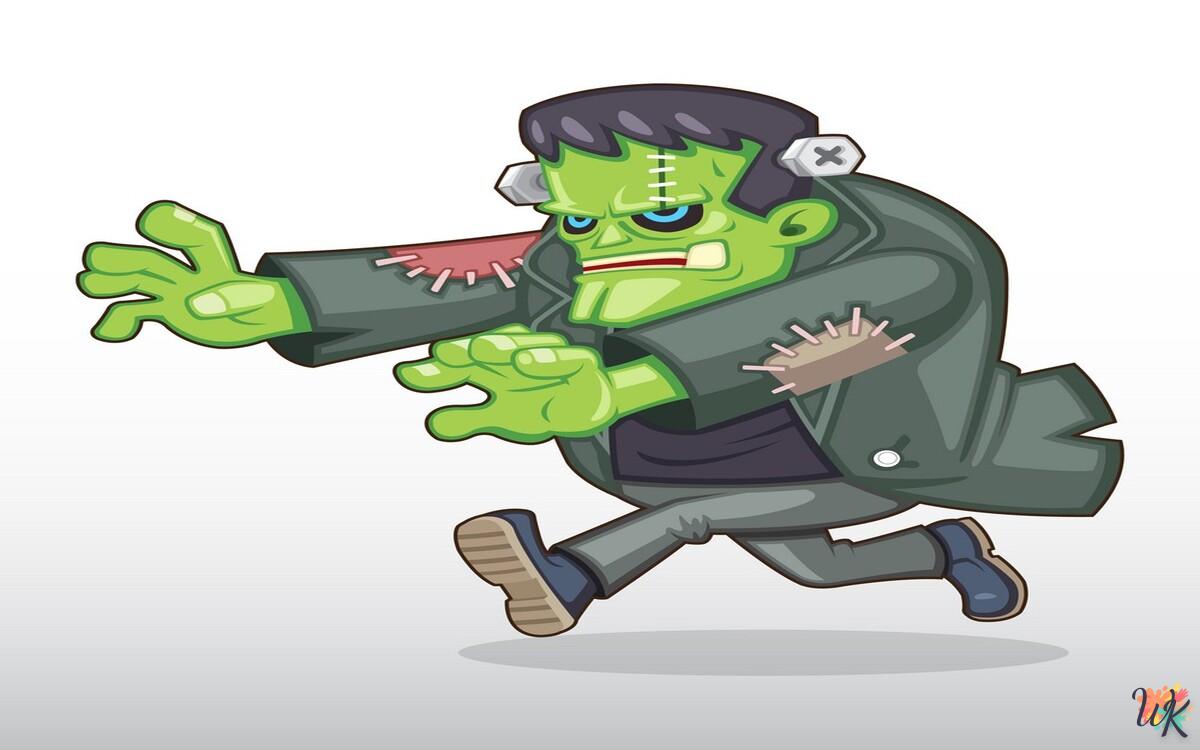 Frankenstein 1 Disegni da colorare Frankenstein