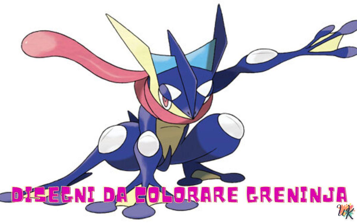 Greninja 1 Disegni da colorare Greninja