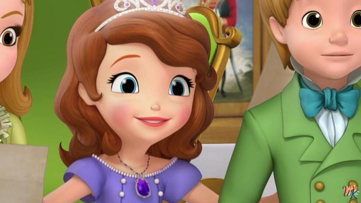 Sofia la Principessa 1 Disegni da colorare Sofia la Principessa