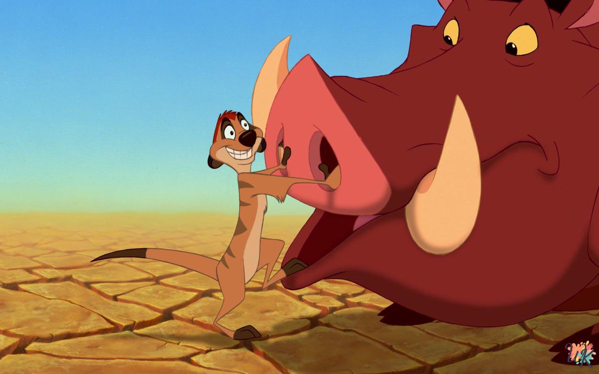 Timon e Pumbaa 1 Disegni da colorare Timon e Pumbaa