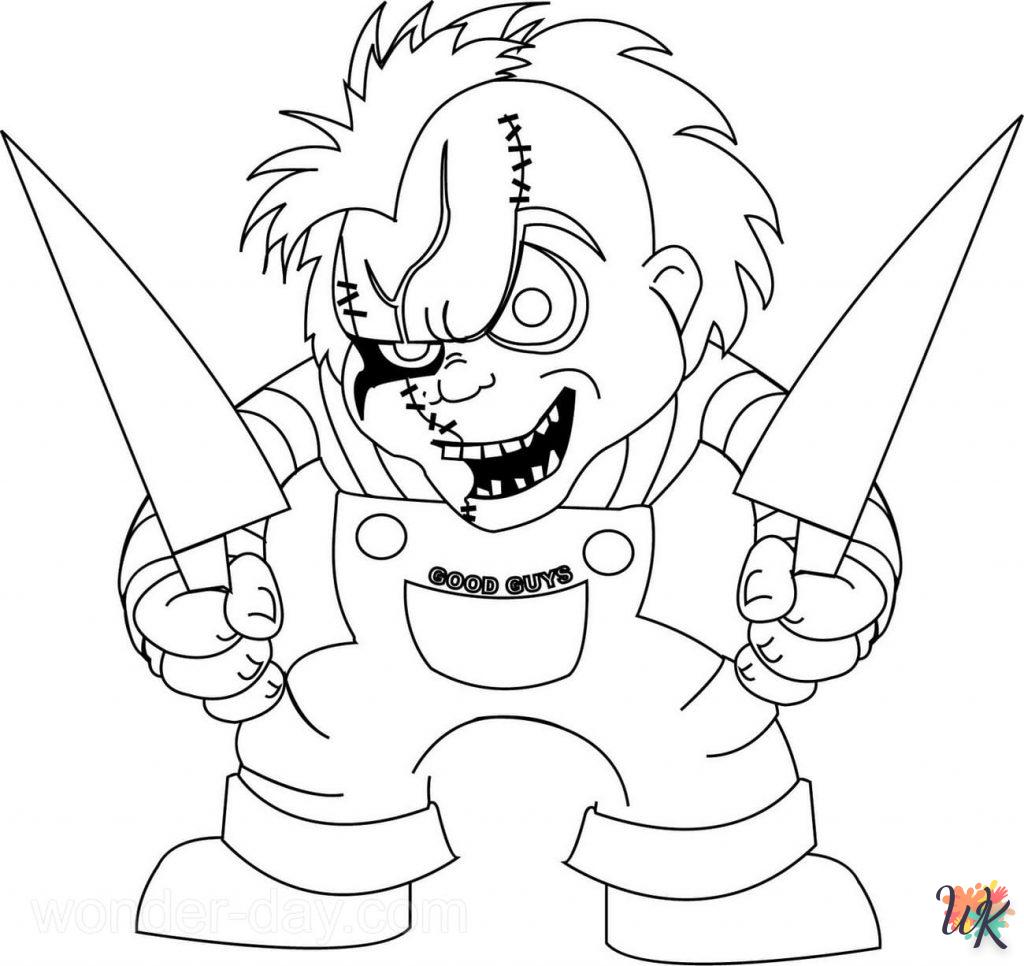Disegni da Colorare Chucky 3