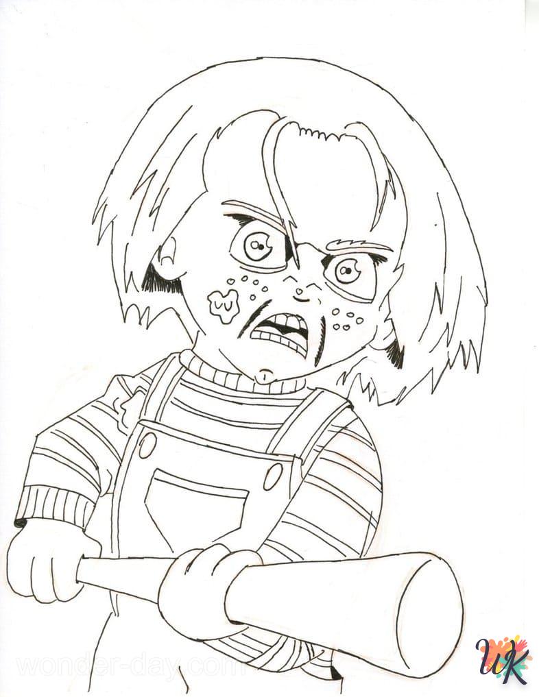 Disegni da Colorare Chucky 8
