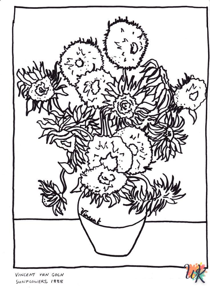 100 Disegni Di Dipinti Famosi Da Colorare Disegnidacolorarewk