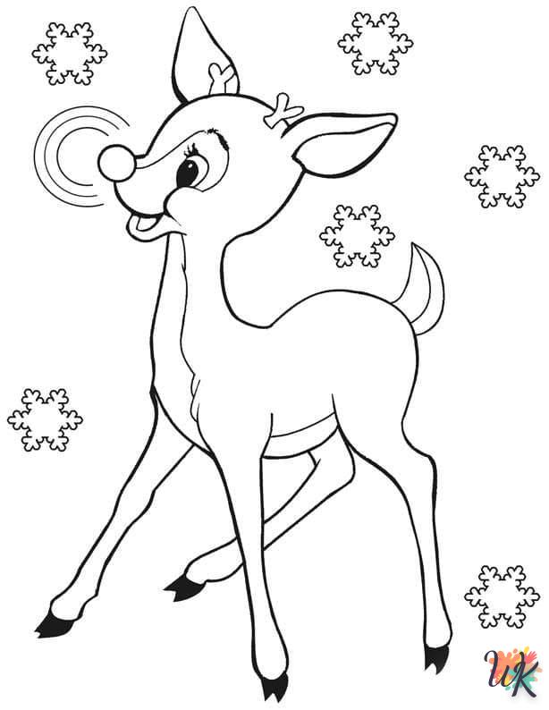 Disegni da Colorare Rudolph 62