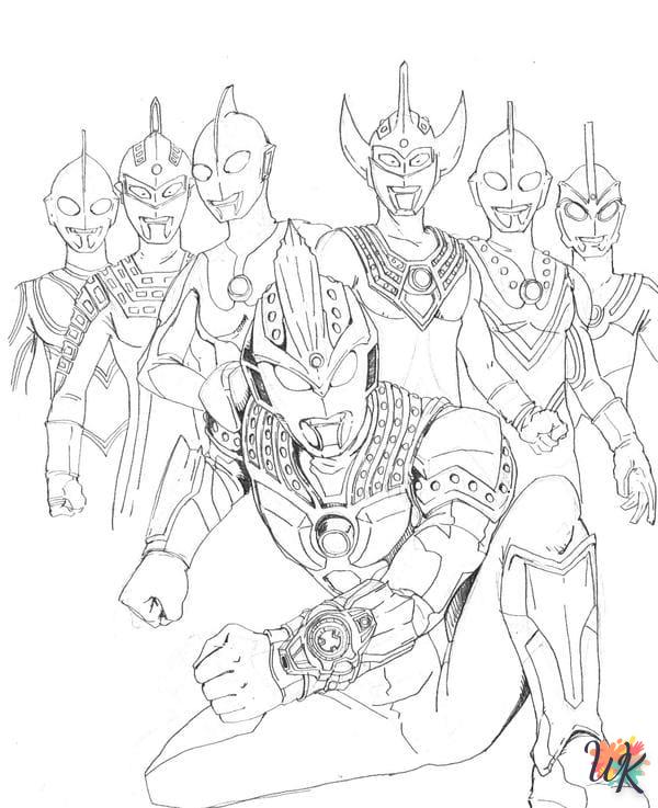 Disegni da Colorare Ultraman 11