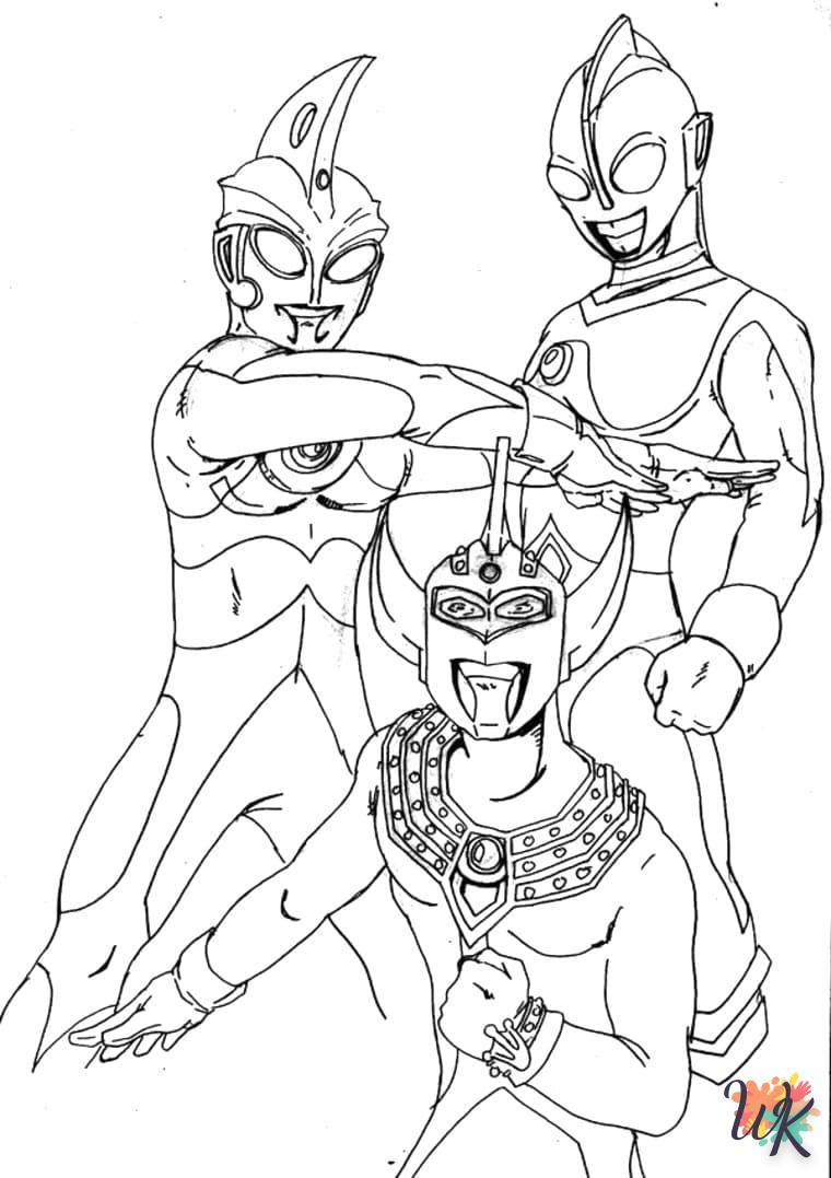 Disegni da Colorare Ultraman 25