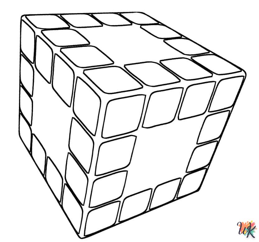 Disegni da colorare Rubik 20