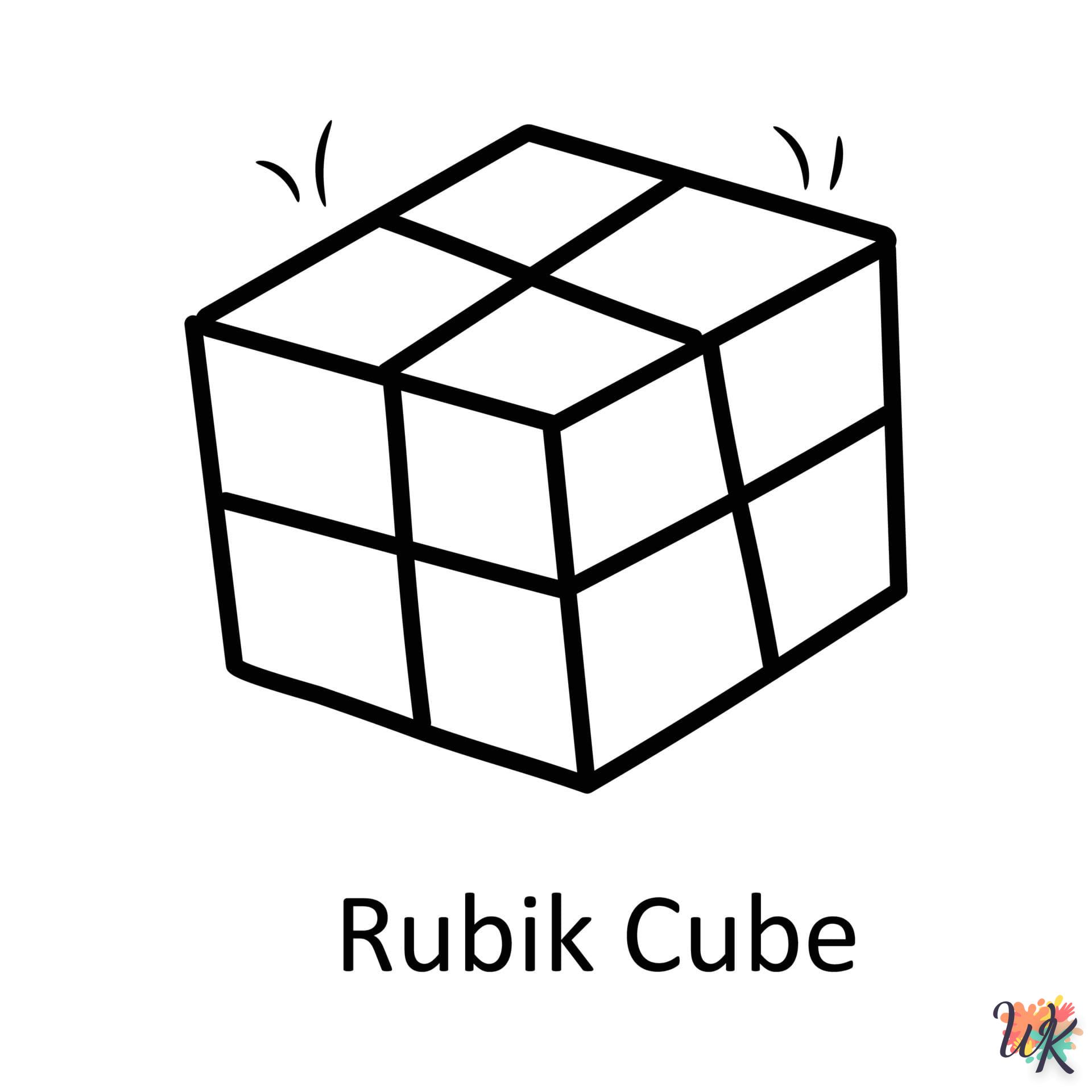 Disegni da colorare Rubik 31