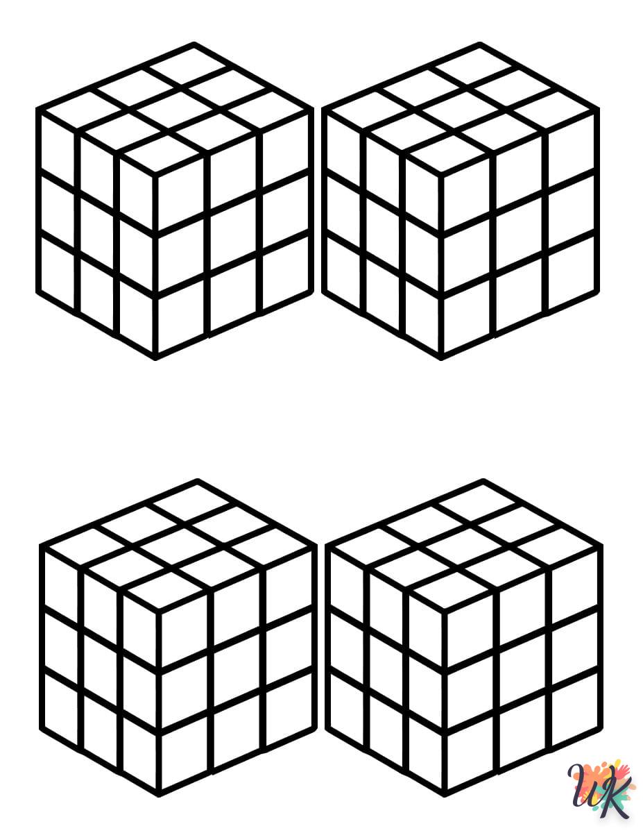 Disegni da colorare Rubik 10