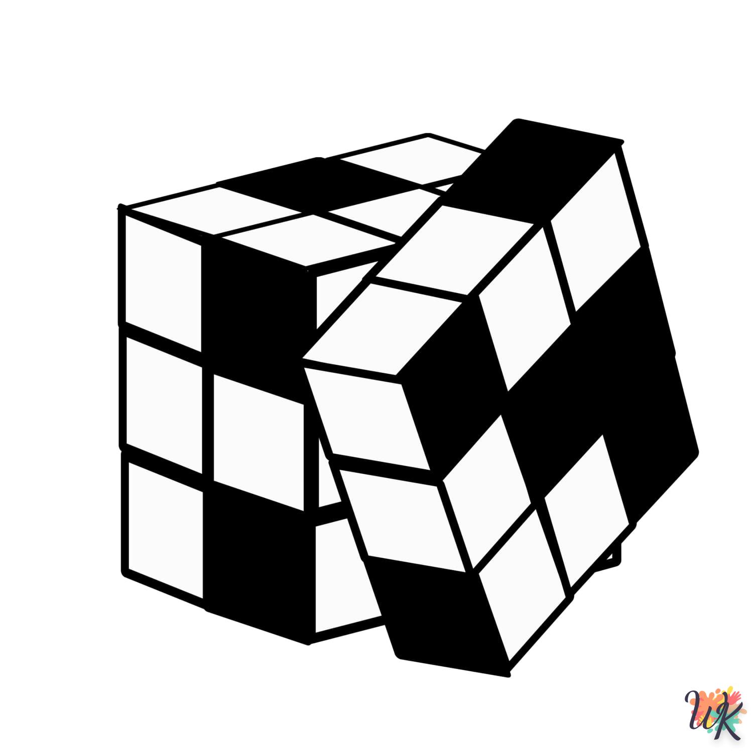 Disegni da colorare Rubik 11