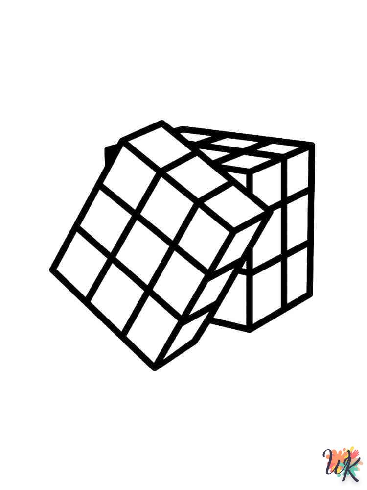 Disegni da colorare Rubik 4