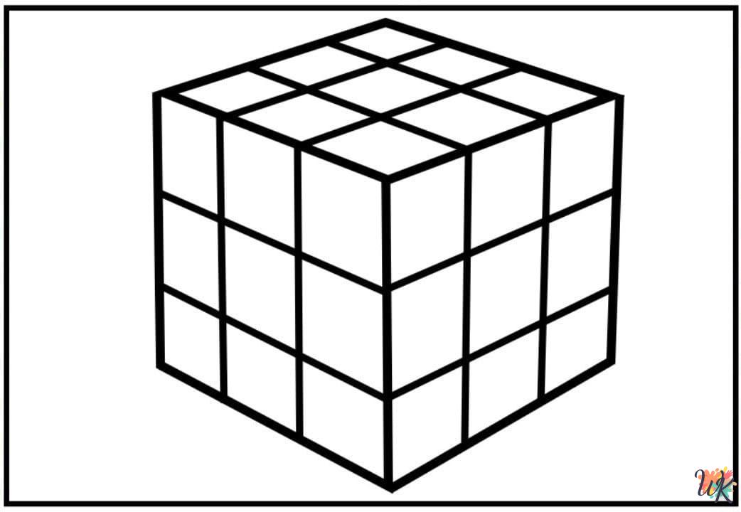 Disegni da colorare Rubik 29
