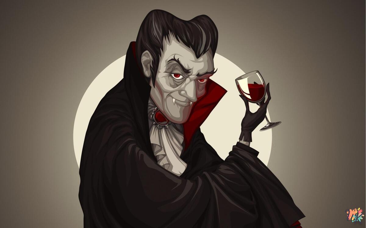 Vampiro 1 Disegni da colorare Vampiro