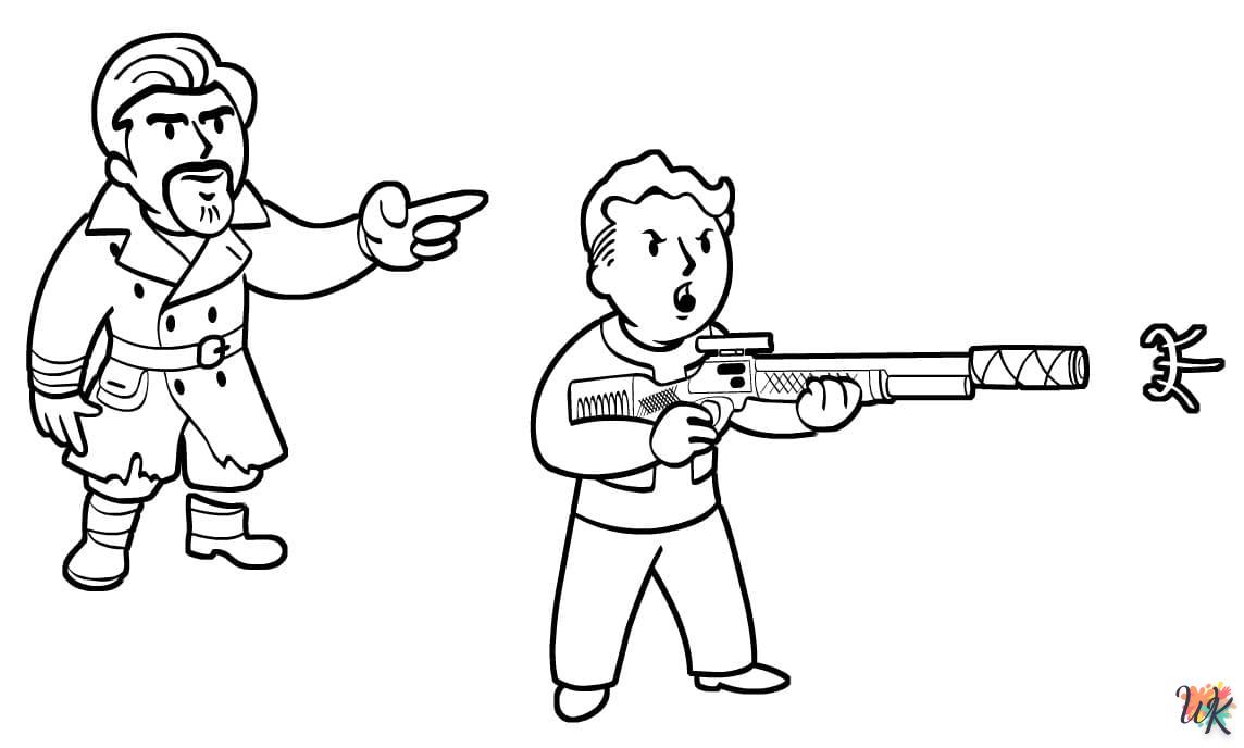 Disegni da Colorare Fallout 4 39