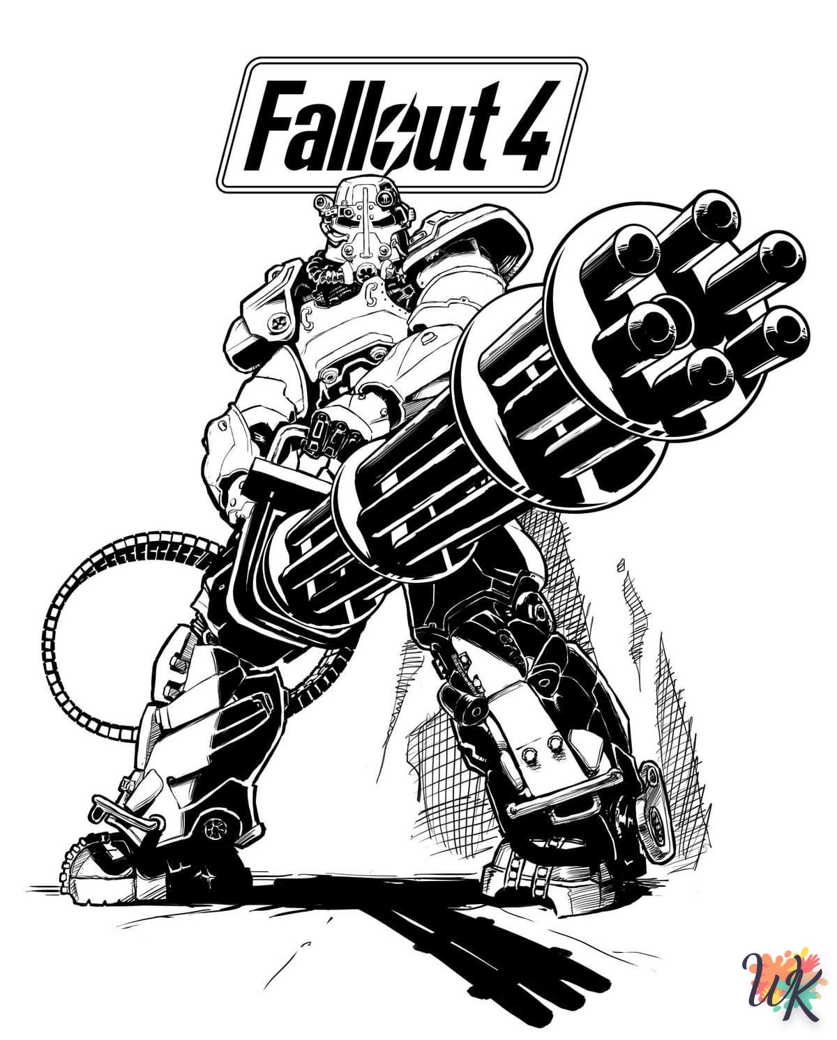 Disegni da Colorare Fallout 4 18